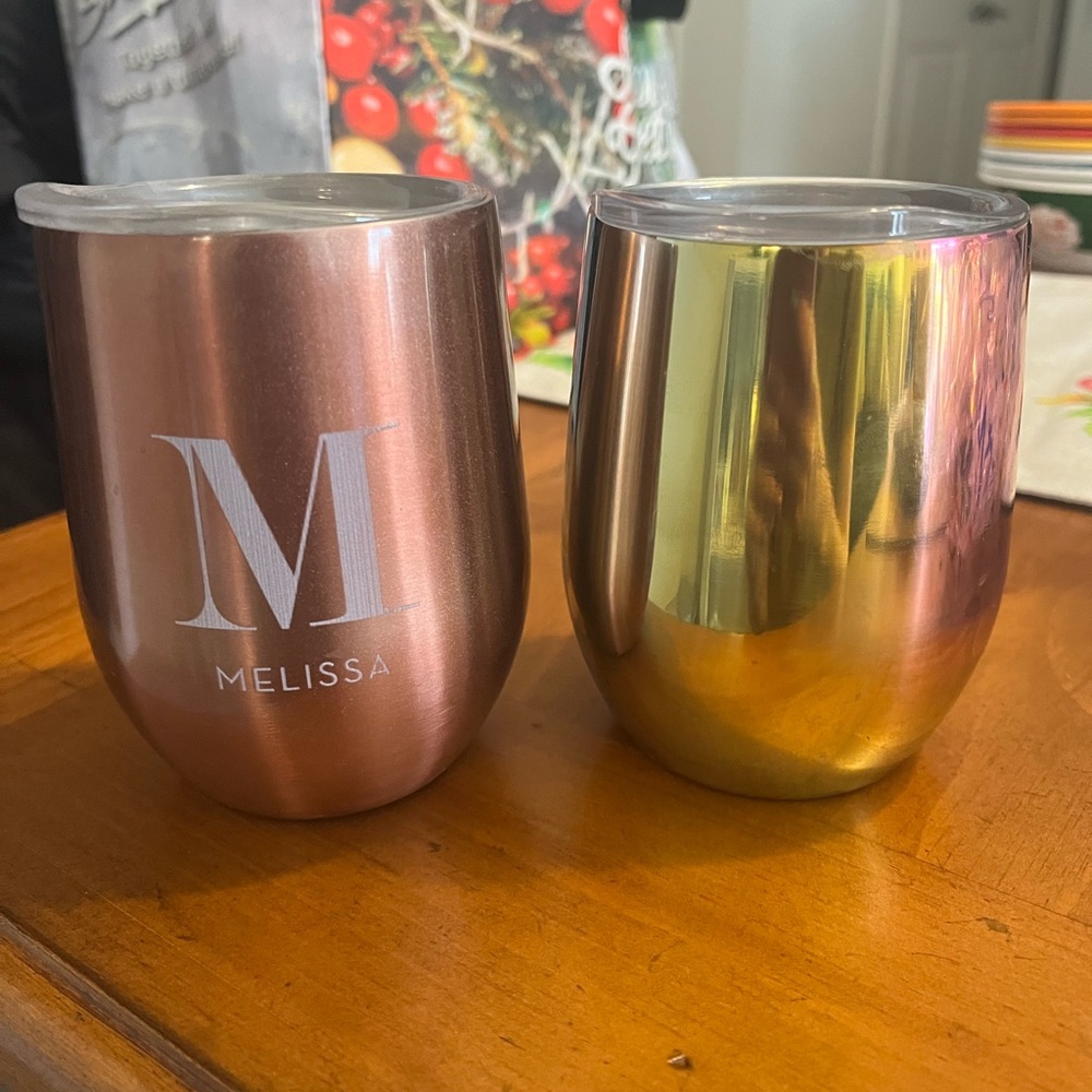 Insulated Stemless Wine Cups
